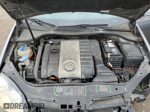 2006 Volkswagen Jetta Sedan GLI 2.0L Turbo with VIN 3VWWJ71K66M839153, listed as a Copart auction lot 84262014 with 0 mi miles and Salvage Title. Bid and sale history available at carsss.com. Image 11.