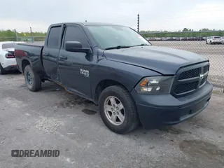 2021 Ram 1500 Tradesman with VIN 1C6RR6FG1MS584995, listed as a IAAI auction lot 41913207 with 117,217 mi miles and . Bid and sale history available at DreamBid. Image 1.