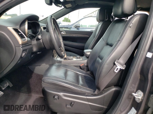 2017 Jeep Grand Cherokee Limited with VIN 1C4RJFBGXHC603579, listed as a Copart auction lot 53986605 with 109,039 mi miles and Salvage Title. Bid and sale history available at carsss.com. Image 7.