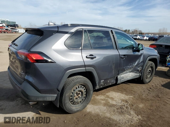 2024 Toyota RAV4 Hybrid XLE Premium with VIN 2T3BWRFV9RW231972, listed as a Copart auction lot 49481375 with 19,491 mi miles and Clean Title. Bid and sale history available at DreamBid. Image 3.