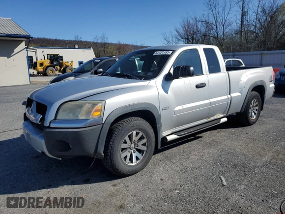 2006 Mitsubishi Raider Duro Cross with VIN 1Z7HT32N06S578928, listed as a Copart auction lot 52421195 with 67,977 mi miles and Clean Title. Bid and sale history available at carsss.com. Image 1.