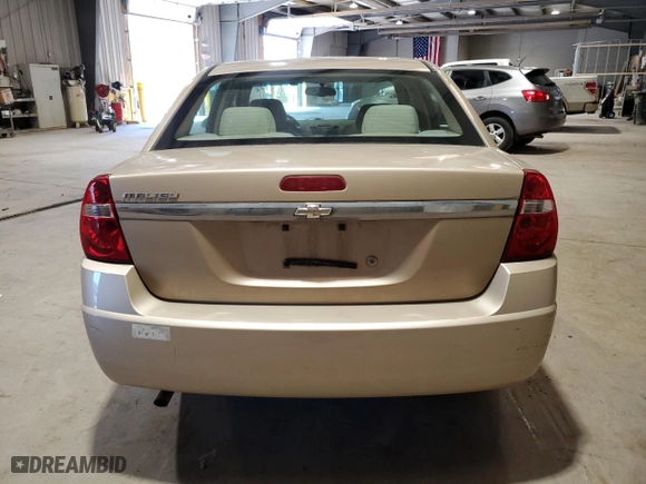 2005 Chevrolet Malibu with VIN 1G1ZS52F55F221400, listed as a Copart auction lot 53202695 with 97,447 mi miles and Salvage Title. Bid and sale history available at carsss.com. Image 6.