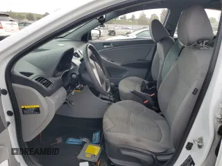 2017 Hyundai Accent SE with VIN KMHCT4AE6HU376532, listed as a Copart auction lot 47270745 with 133,725 mi miles and Salvage Title. Bid and sale history available at carsss.com. Image 7.