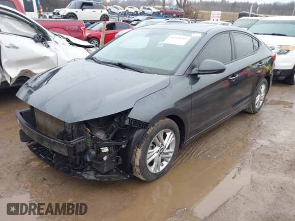 2020 Hyundai Elantra SEL with VIN 5NPD84LF9LH568174, listed as a IAAI auction lot 41498516 with 81,501 mi miles and . Bid and sale history available at DreamBid. Image 20.