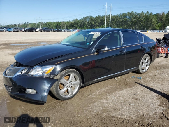 2008 Lexus GS 350 with VIN JTHBE96S080032609, listed as a Copart auction lot 52169145 with 197,283 mi miles and Salvage Title. Bid and sale history available at DreamBid. Image 1.