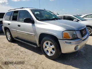 2005 GMC Envoy SLT with VIN 1GKDS13S352184347, listed as a Copart auction lot 75212934 with 0 mi miles and Non Repairable. Bid and sale history available at carsss.com. Image 4.