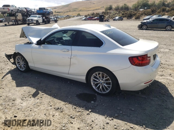2015 BMW 2 Series 228i with VIN WBA1F9C59FVW98566, listed as a Copart auction lot 69021253 with 0 mi miles. Bid and sale history available at carsss.com. Image 2.