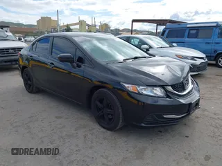 2014 Honda Civic Sedan LX with VIN 19XFB2F57EE206630, listed as a IAAI auction lot 42114435 with 188,468 mi miles. Bid and sale history available at carsss.com. Image 1.