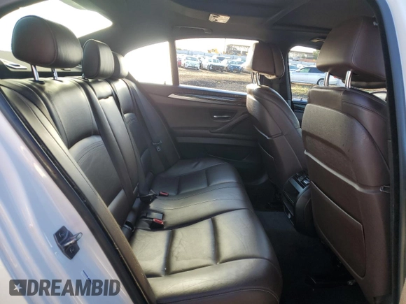 2014 BMW 5 Series 535i with VIN WBA5B1C58ED481559, listed as a Copart auction lot 51527985 with 121,887 mi miles and Salvage Title. Bid and sale history available at carsss.com. Image 10.