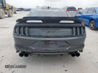 2022 Ford Mustang GT with VIN 1FA6P8CF8N5145937, listed as a Copart auction lot 51089885 with 21,948 mi miles and Salvage title. Bid and sale history available at DreamBid. Image 6.