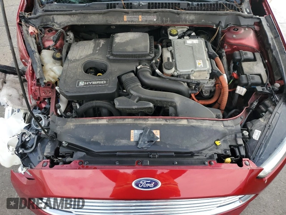 2015 Ford Fusion Titanium Hybrid with VIN 3FA6P0RUXFR247357, listed as a Copart auction lot 55943975 with 112,278 mi miles and Salvage title. Bid and sale history available at DreamBid. Image 11.