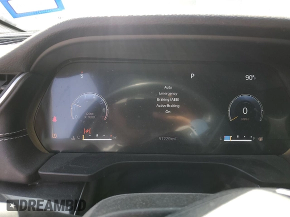 2022 Jeep Grand Cherokee Altitude with VIN 1C4RJKAG2N8517952, listed as a Copart auction lot 54445215 with 51,229 mi miles and Salvage title. Bid and sale history available at DreamBid. Image 9.
