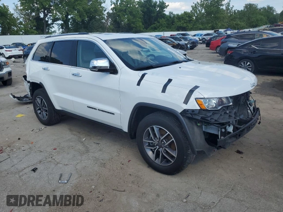 2021 Jeep Grand Cherokee Limited with VIN 1C4RJFBG4MC589446, listed as a Copart auction lot 64319375 with 47,629 mi miles and Salvage title. Bid and sale history available at DreamBid. Image 4.