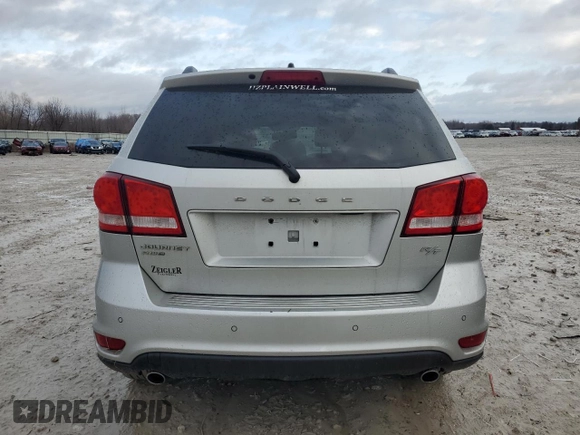 2013 Dodge Journey R/T with VIN 3C4PDDFG3DT606514, listed as a Copart auction lot 47925805 with 129,206 mi miles and Clean title. Bid and sale history available at DreamBid. Image 6.