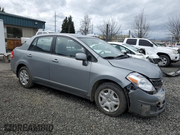 2010 Nissan Versa S with VIN 3N1BC1APXAL411429, listed as a Copart auction lot 50638725 with 95,893 mi miles and Salvage Title. Bid and sale history available at DreamBid. Image 4.