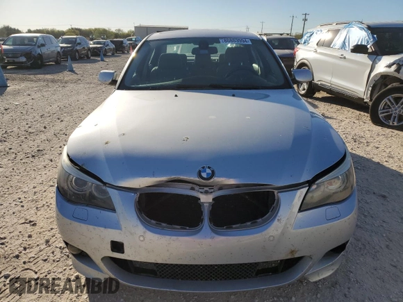 2007 BMW 5 Series 550i with VIN WBANB535X7CP05348, listed as a Copart auction lot 80803994 with Not Provided miles and Salvage Title. Bid and sale history available at DreamBid. Image 5.