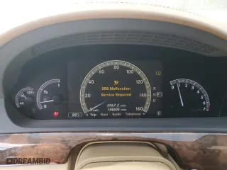 2012 Mercedes-Benz S-Class S 550 with VIN WDDNG7DB7CA430571, listed as a Copart auction lot 44292605 with 134,605 mi miles and Salvage Title. Bid and sale history available at carsss.com. Image 9.