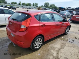 2012 Hyundai Accent GS with VIN KMHCT5AE9CU016105, listed as a Copart auction lot 55514584 with 169,858 mi miles and Salvage Title. Bid and sale history available at carsss.com. Image 3.