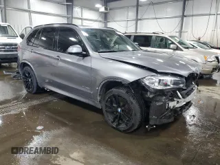 2017 BMW X5 xDrive35d with VIN 5UXKS4C35H0Y16518, listed as a Copart auction lot 50604535 with 47,255 mi miles and Salvage Title. Bid and sale history available at carsss.com. Image 4.