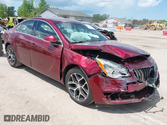 2017 Buick Regal Sport Touring z VIN 2G4GL5EX6H9124876, wystawiony jako IAAI lot #42234781 z przebiegiem 145 629 mil mil oraz . Historia ofert i sprzedaży dostępna na DreamBid. Obrazek 1.
