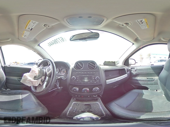 2016 Jeep Compass Sport with VIN 1C4NJDBB7GD725574, listed as a Copart auction lot 58993135 with Not provided miles and Salvage title. Bid and sale history available at DreamBid. Image 14.