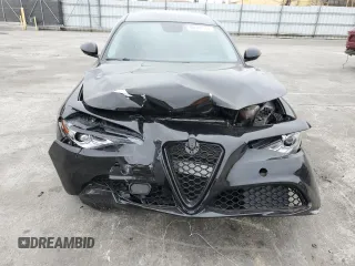 2019 Alfa Romeo Giulia Sport with VIN ZARFAMAN1K7621563, listed as a Copart auction lot 86380114 with 48,093 mi miles and Clean Title. Bid and sale history available at carsss.com. Image 5.