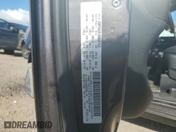 2015 Chrysler Town & Country S with VIN 2C4RC1HG9FR597654, listed as a Copart auction lot 84701374 with 79,980 mi miles and Salvage Title. Bid and sale history available at DreamBid. Image 14.