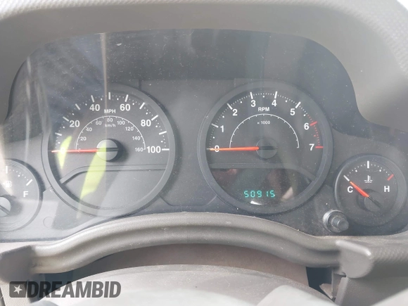 2007 Jeep Wrangler Unlimited X with VIN 1J4GA39177L164566, listed as a IAAI auction lot 42588655 with 50,915 mi miles and . Bid and sale history available at DreamBid. Image 7.
