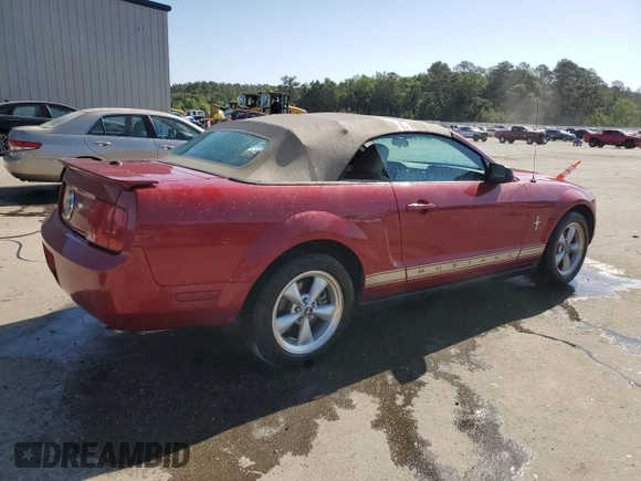 2008 Ford Mustang Deluxe with VIN 1ZVHT84N885106657, listed as a Copart auction lot 54885075 with 79,166 mi miles and Salvage title. Bid and sale history available at DreamBid. Image 3.