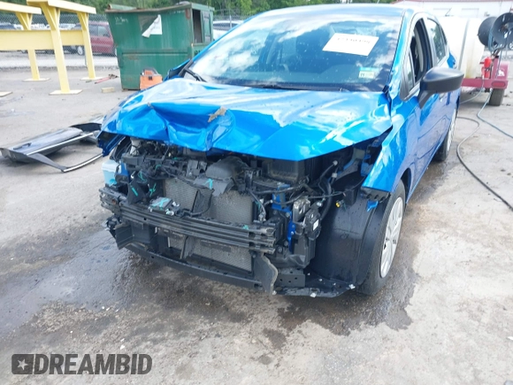 2021 Nissan Versa S with VIN 3N1CN8DV2ML896624, listed as a IAAI auction lot 42330398 with 33,978 mi miles and . Bid and sale history available at DreamBid. Image 6.