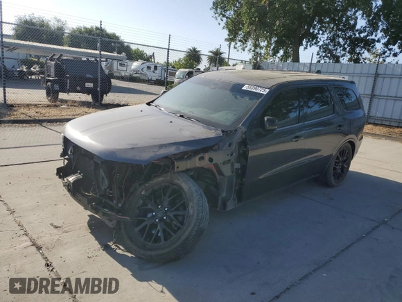 2016 Dodge Durango R/T with VIN 1C4SDJCT5GC371916, listed as a Copart auction lot 59390725 with 133,863 mi miles and Salvage title. Bid and sale history available at DreamBid. Image 1.