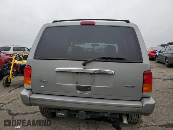 2000 Jeep Cherokee Limited with VIN 1J4FF68SXYL260251, listed as a Copart auction lot 44797665 with 142,390 mi miles and Salvage Title. Bid and sale history available at carsss.com. Image 6.