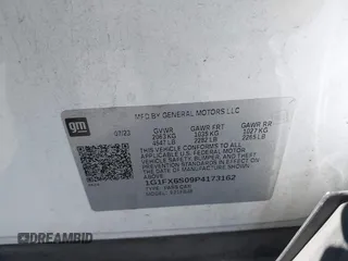 2023 Chevrolet Bolt EV 2LT with VIN 1G1FX6S09P4173162, listed as a IAAI auction lot 42171801 with 22,710 mi miles and . Bid and sale history available at DreamBid. Image 9.