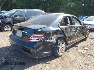 2014 Mercedes-Benz C 250 Sport with VIN WDDGF4HBXER303757, listed as a IAAI auction lot 42739717 with 110,738 mi miles and . Bid and sale history available at DreamBid. Image 4.