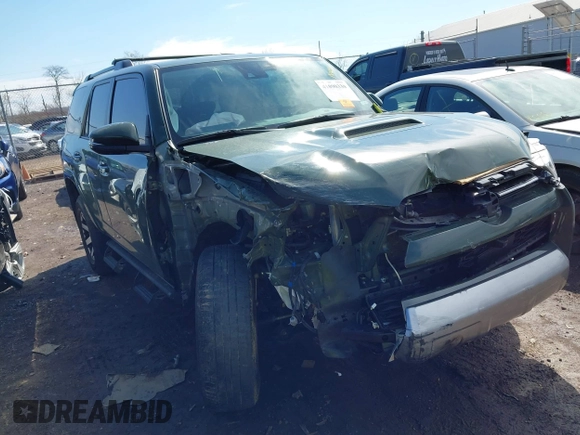 2022 Toyota 4Runner TRD Off Road Premium with VIN JTERU5JR1N6061136, listed as a IAAI auction lot 41890330 with 66,783 mi miles and . Bid and sale history available at DreamBid. Image 1.