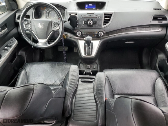 2013 Honda CR-V EX-L with VIN 5J6RM4H77DL041177, listed as a Copart auction lot 48296005 with 151,594 mi miles and Salvage Title. Bid and sale history available at carsss.com. Image 8.
