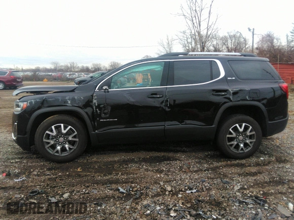 2021 GMC Acadia SLE with VIN 1GKKNRLS5MZ152101, listed as a IAAI auction lot 41132400 with Not Provided miles. Bid and sale history available at carsss.com. Image 13.