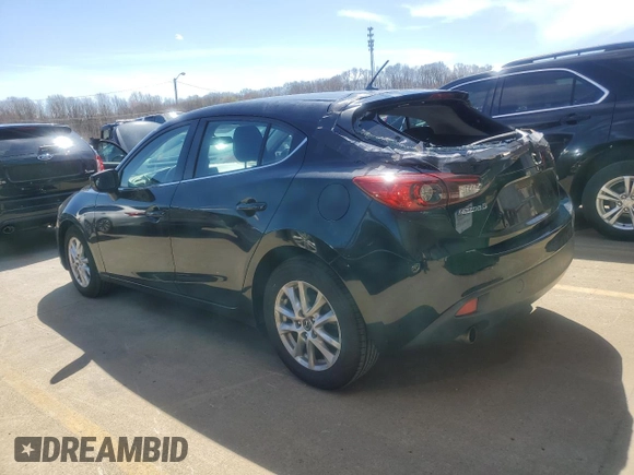 2014 Mazda 3 i Touring with VIN JM1BM1L79E1174307, listed as a Copart auction lot 50416965 with 132,968 mi miles and Salvage Title. Bid and sale history available at DreamBid. Image 2.