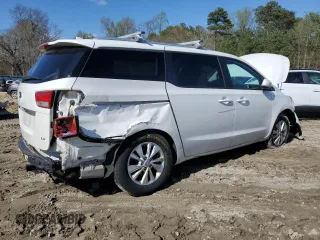 2016 Kia Sedona LX with VIN KNDMB5C17G6163863, listed as a Copart auction lot 52128745 with 165,416 mi miles and Salvage Title. Bid and sale history available at DreamBid. Image 3.