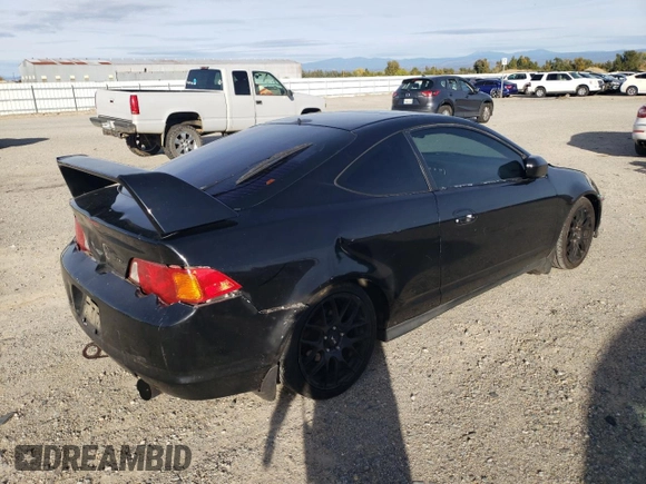 2003 Acura RSX with VIN JH4DC53813C002834, listed as a Copart auction lot 79517084 with 225,002 mi miles and Salvage Title. Bid and sale history available at carsss.com. Image 3.