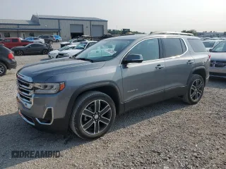 2022 GMC Acadia SLT with VIN 1GKKNMLS9NZ116075, listed as a Copart auction lot 58887355 with 33,516 mi miles and Salvage title. Bid and sale history available at DreamBid. Image 1.