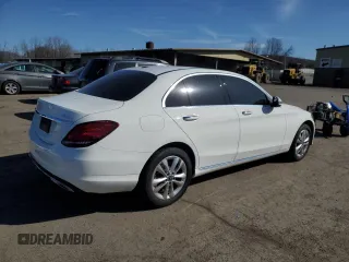2021 Mercedes-Benz C 300 with VIN W1KWF8EB8MR614237, listed as a Copart auction lot 49311115 with Not Provided miles and Salvage Title. Bid and sale history available at carsss.com. Image 3.