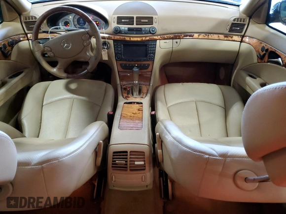 2007 Mercedes-Benz E-Class 3.5L with VIN WDBUF87X57B172166, listed as a Copart auction lot 47839225 with 156,095 mi miles and Salvage Title. Bid and sale history available at carsss.com. Image 8.
