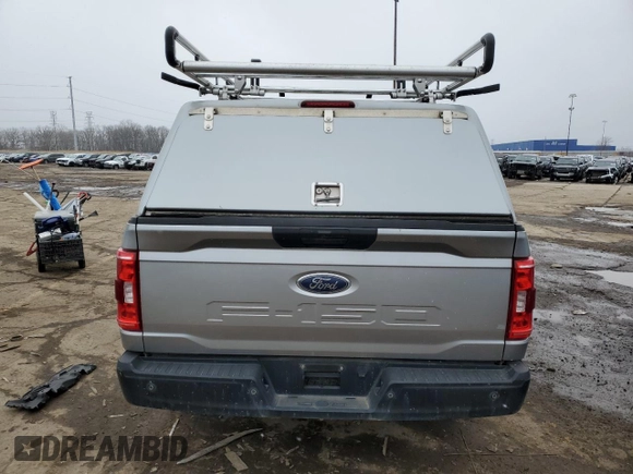 2022 Ford F-150 XL with VIN 1FTMF1C56NKD25163, listed as a Copart auction lot 48294315 with 104,625 mi miles and Clean title. Bid and sale history available at DreamBid. Image 6.