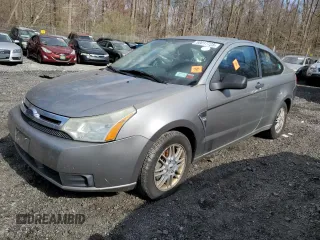 2008 Ford Focus SE with VIN 1FAHP33N88W177983, listed as a Copart auction lot 50017725 with 0 mi miles and Salvage Title. Bid and sale history available at carsss.com. Image 1.