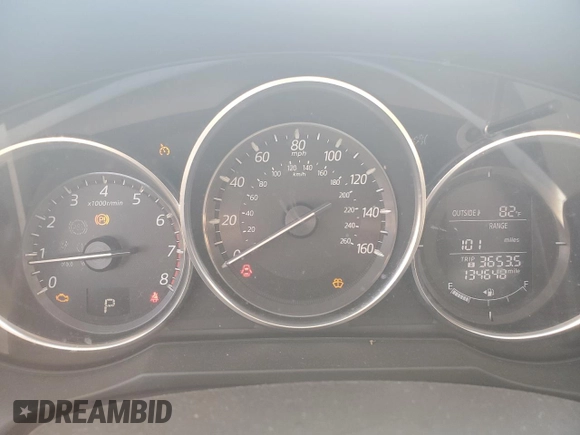2016 Mazda Mazda6 i Touring with VIN JM1GJ1V51G1402829, listed as a Copart auction lot 74257984 with 134,648 mi miles and Salvage Title. Bid and sale history available at carsss.com. Image 9.