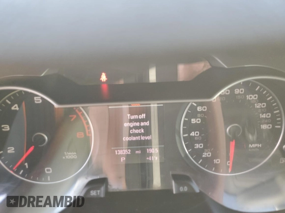 2013 Audi A4 Premium Plus z VIN WAUEFAFL4DN023914, wystawiony jako Copart lot #47769035 z przebiegiem 138 352 mil mil oraz Szkoda całkowita • Salvage title. Historia ofert i sprzedaży dostępna na DreamBid. Obrazek 9.