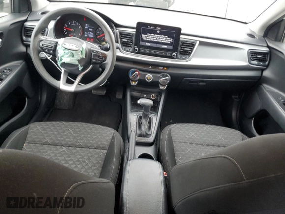 2021 Kia Rio LX with VIN 3KPA24AD3ME392203, listed as a Copart auction lot 43465235 with 33,959 mi miles and Salvage Title. Bid and sale history available at carsss.com. Image 8.