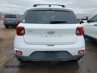 2021 Hyundai Venue SEL with VIN KMHRC8A33MU128510, listed as a IAAI auction lot 41830458 with 91,454 mi miles and . Bid and sale history available at DreamBid. Image 16.