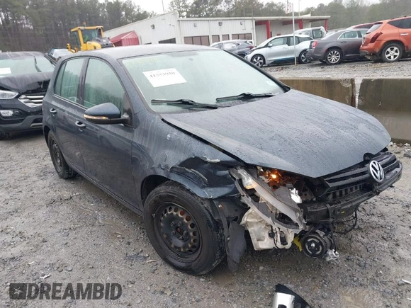 2012 Volkswagen Golf with VIN WVWDB7AJ4CW308026, listed as a IAAI auction lot 41553950 with 151,000 mi miles and . Bid and sale history available at DreamBid. Image 1.